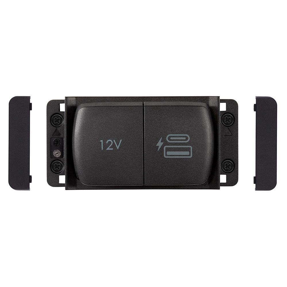 Scanstrut Flip Pro Multi  Dual USBC  12V Power Socket SCMULTIF1