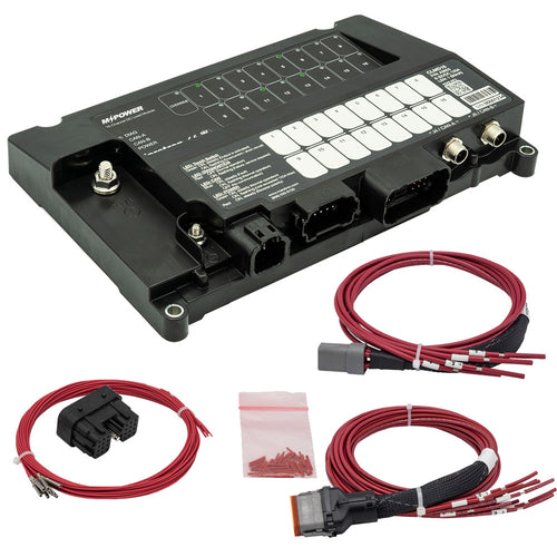 Maretron MPower 16Channel DC Load Controller Module wNMEA 2K wJ1  J2 Connectors CLMD16R