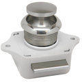 SeaDog Push Button Rim Latch  Stainless SteelPlastic Housing 2253001