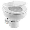 Dometic MasterFlush 7160 White Electric Macerating Toilet wOrbit Base Raw Water Flush  24V 9610007275