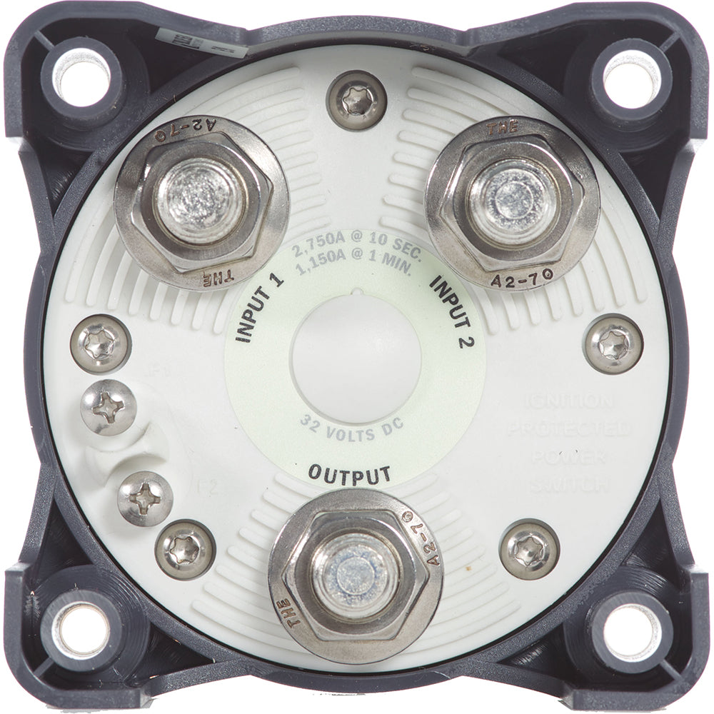 Blue Sea 11003 HDSeries Battery Switch wAlternator Field Disconnect  3Position 11003