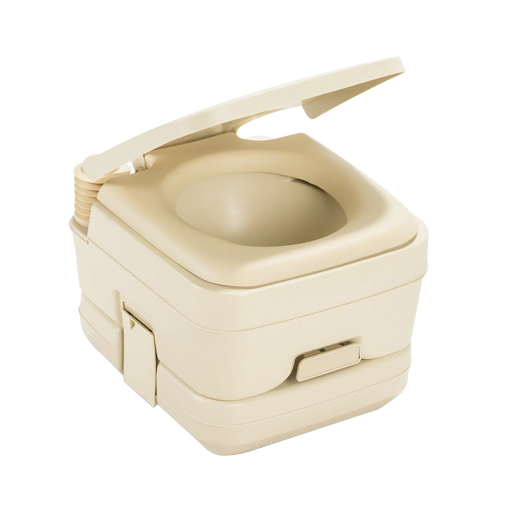Dometic 964 Portable Toilet wMounting Brackets  25 Gallon  Parchment  311096402