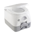 Dometic 974 MSD Portable Toilet wMounting Brackets  26 Gallon  Grey  301197406