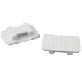 Weld Mount AT5 Large White Nylon Wire Tie Mount  Qty 50 805950