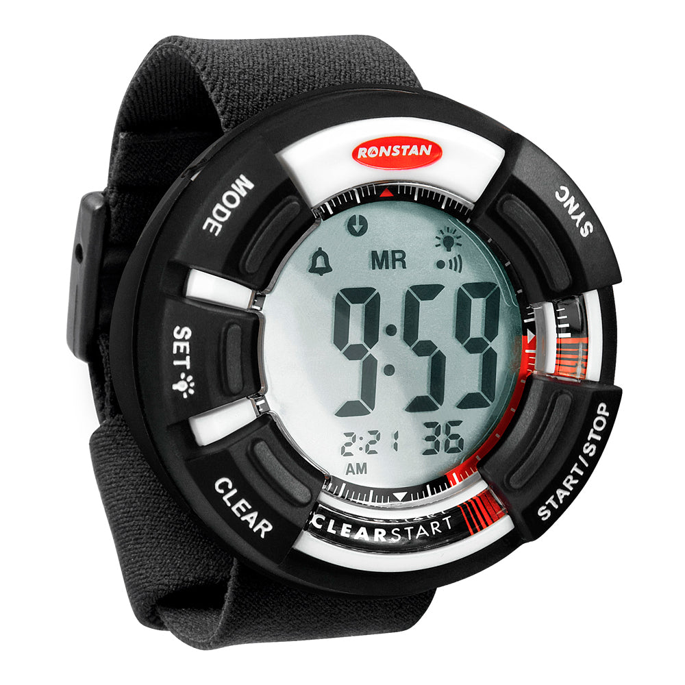 Ronstan Clear Start Race Timer  65mm 2916  BlackWhite RF4050