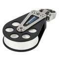 Schaefer Single Aluminum Block  51mm Sheave 50405