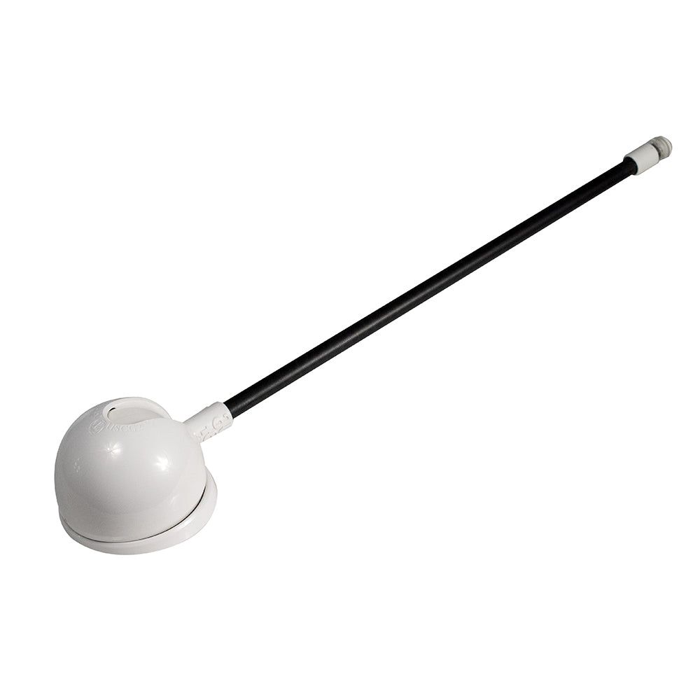 Lumitec Contour Anchor Light  39  Black Shaft White Base 101584