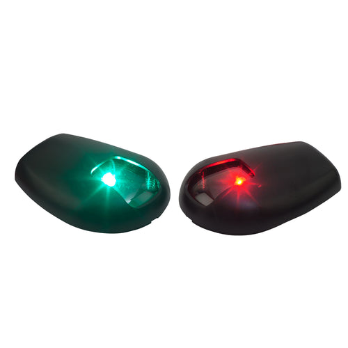 SeaDog Black Side Mount LED Navigation Lights  1 NM  Port  Starboard 4000781