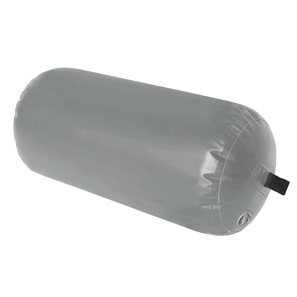 Taylor Made Super Duty Inflatable Yacht Fender  18 x 42  Grey SD1842G