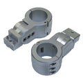 PTM Watersports Board Rack Mounts  238 Pipe Clamp  Titanium Grey P131982380TEBGR