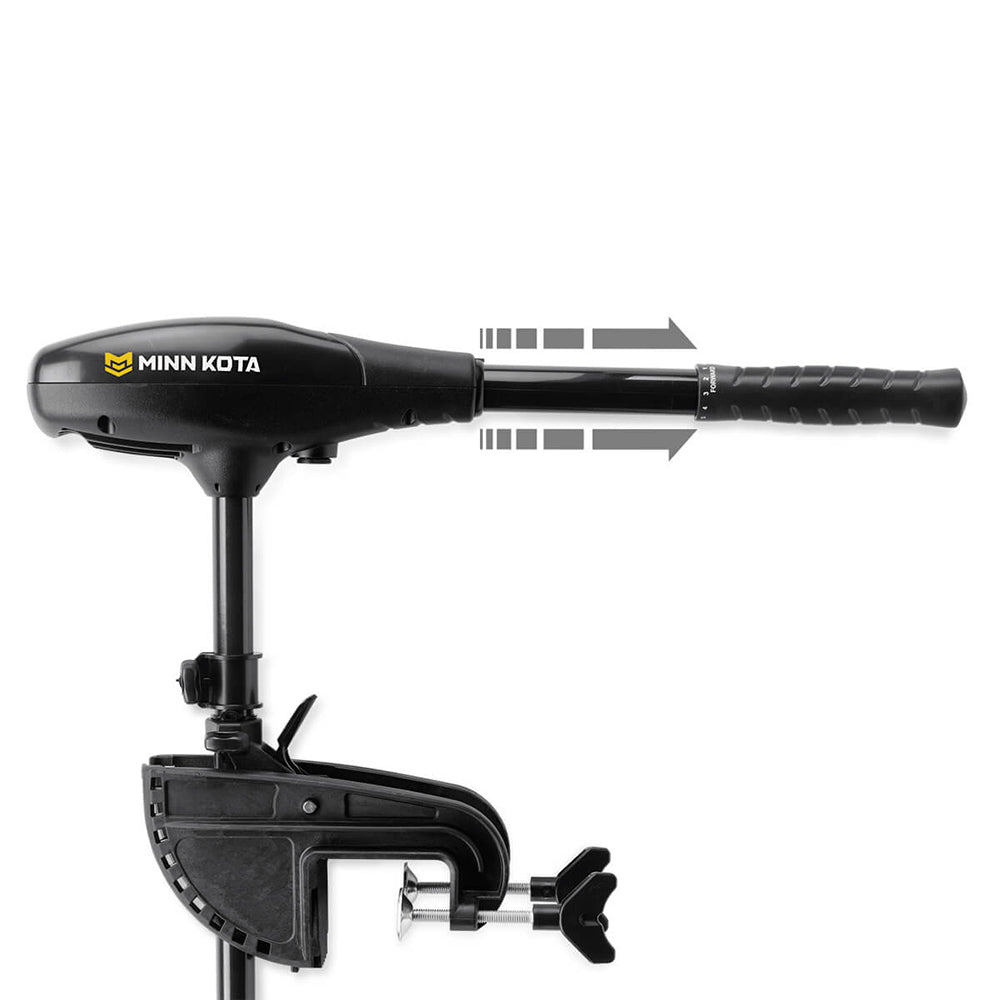 Minn Kota Endura Max 45 Trolling Motor  Transom Mount  12V  45lb  36 1352145M