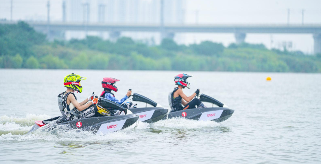Sabo Sports 15kW Electric Mini Kart Boat
