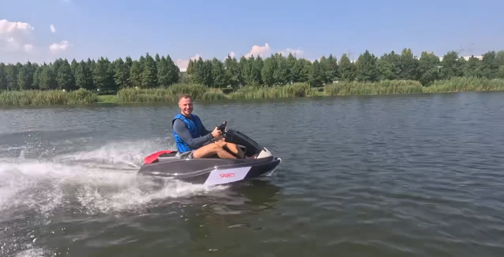 Sabo Sports 15kW Electric Mini Kart Boat