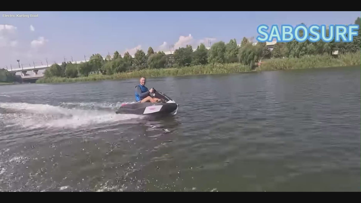 Sabo Sports 15kW Electric Mini Kart Boat
